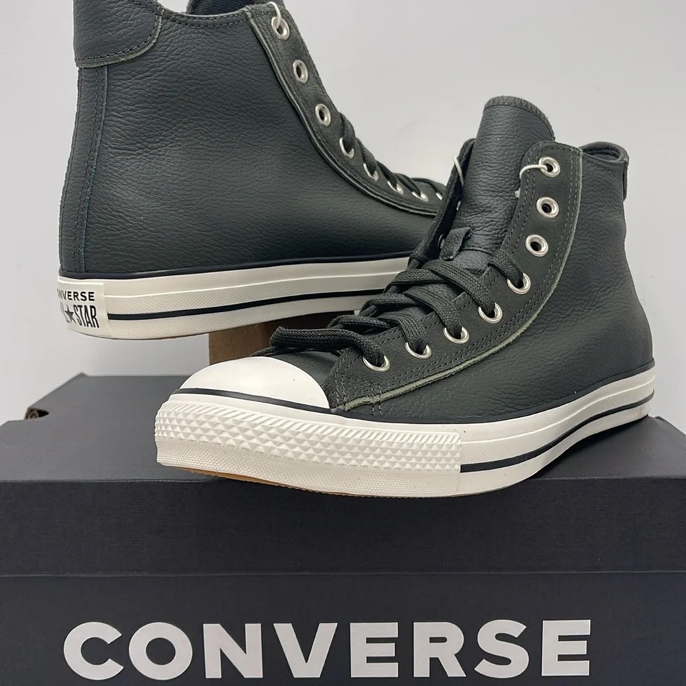 Converse Men's High-Top Sneakers A14810C
CTAS WIDE HI
DENSE CANOPY/EGRET/BLACK - Picture 10 of 16